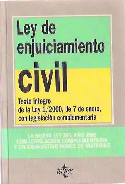 Ley de enjuiciamiento civil