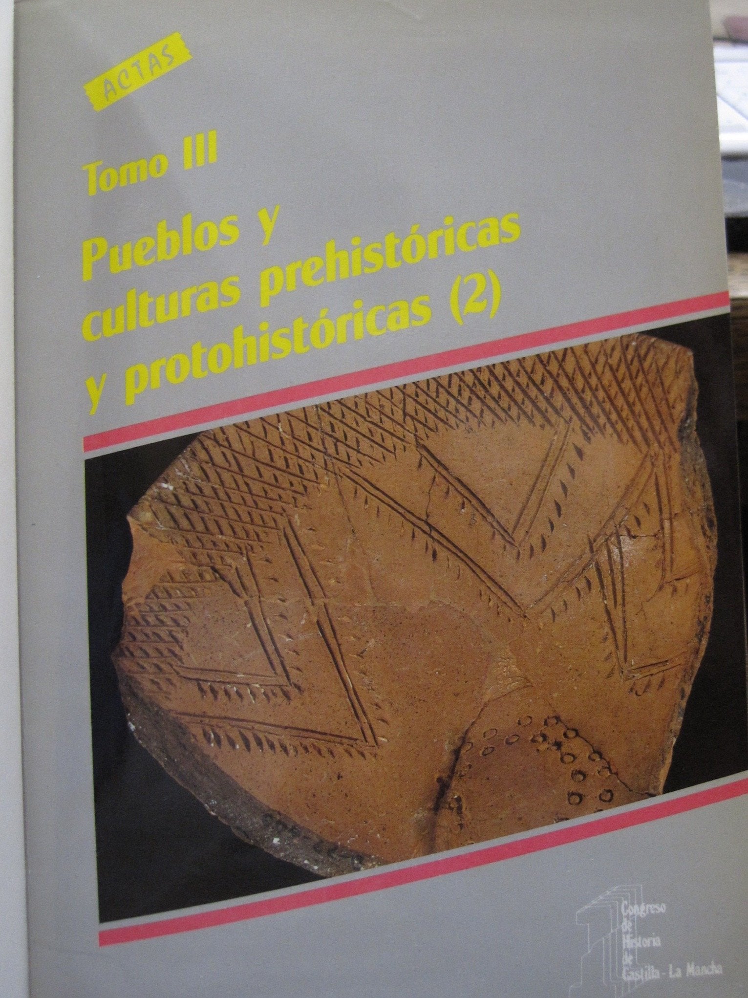 Pueblos y culturas prehistoricas yprotohistoricas 2 (congreso historihist. Castilla Mancha t. 3