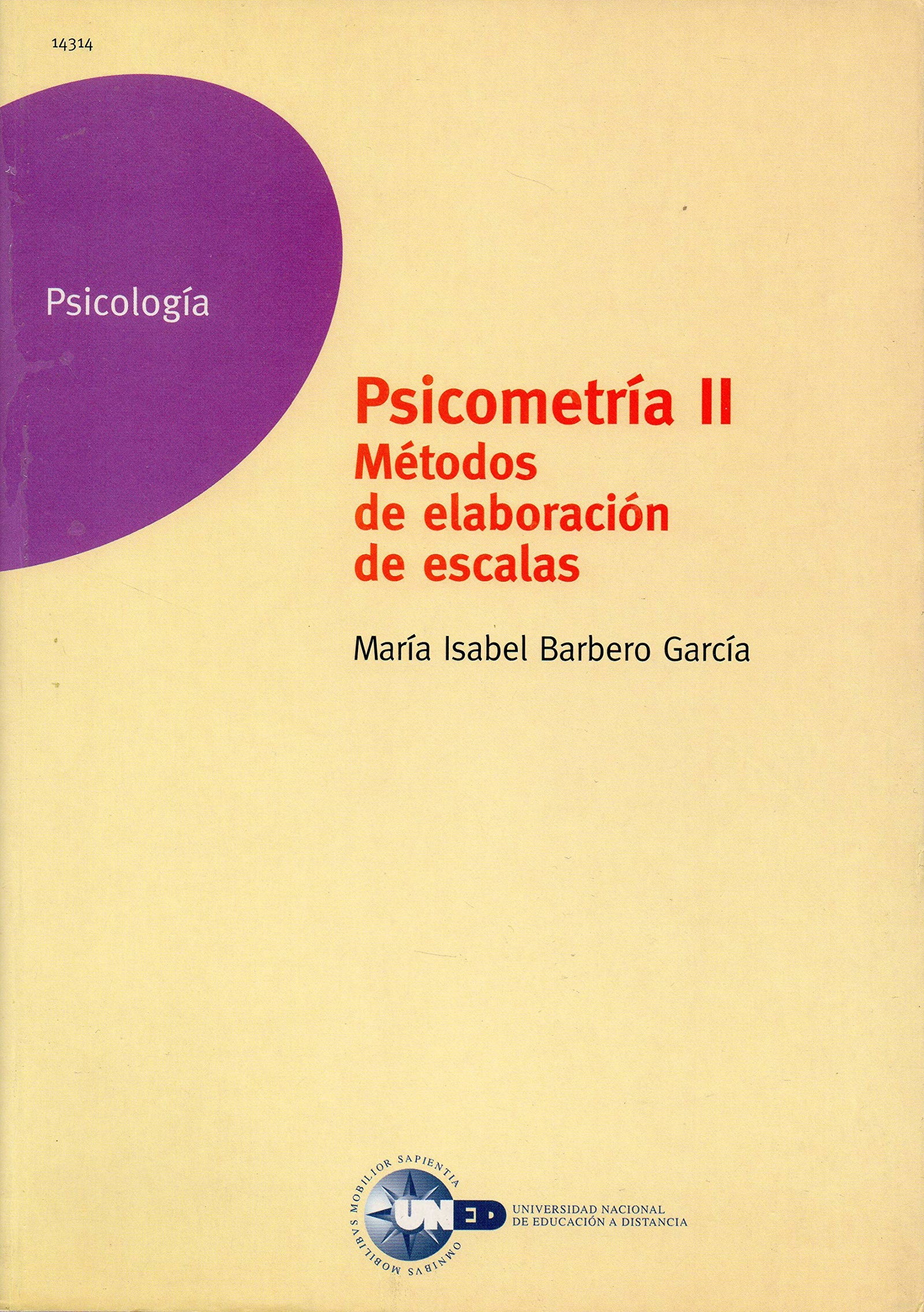 PSICOMETRIA II, METODOS DE ELABORACION DE ESCALAS