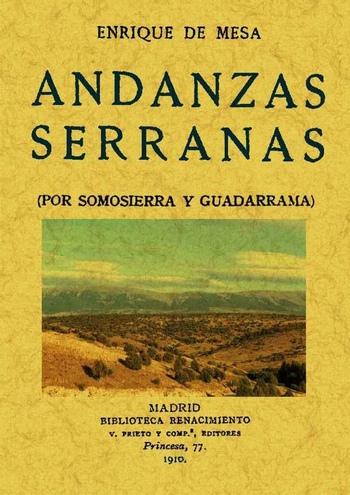 Andanzas Serranas (SIN COLECCION)