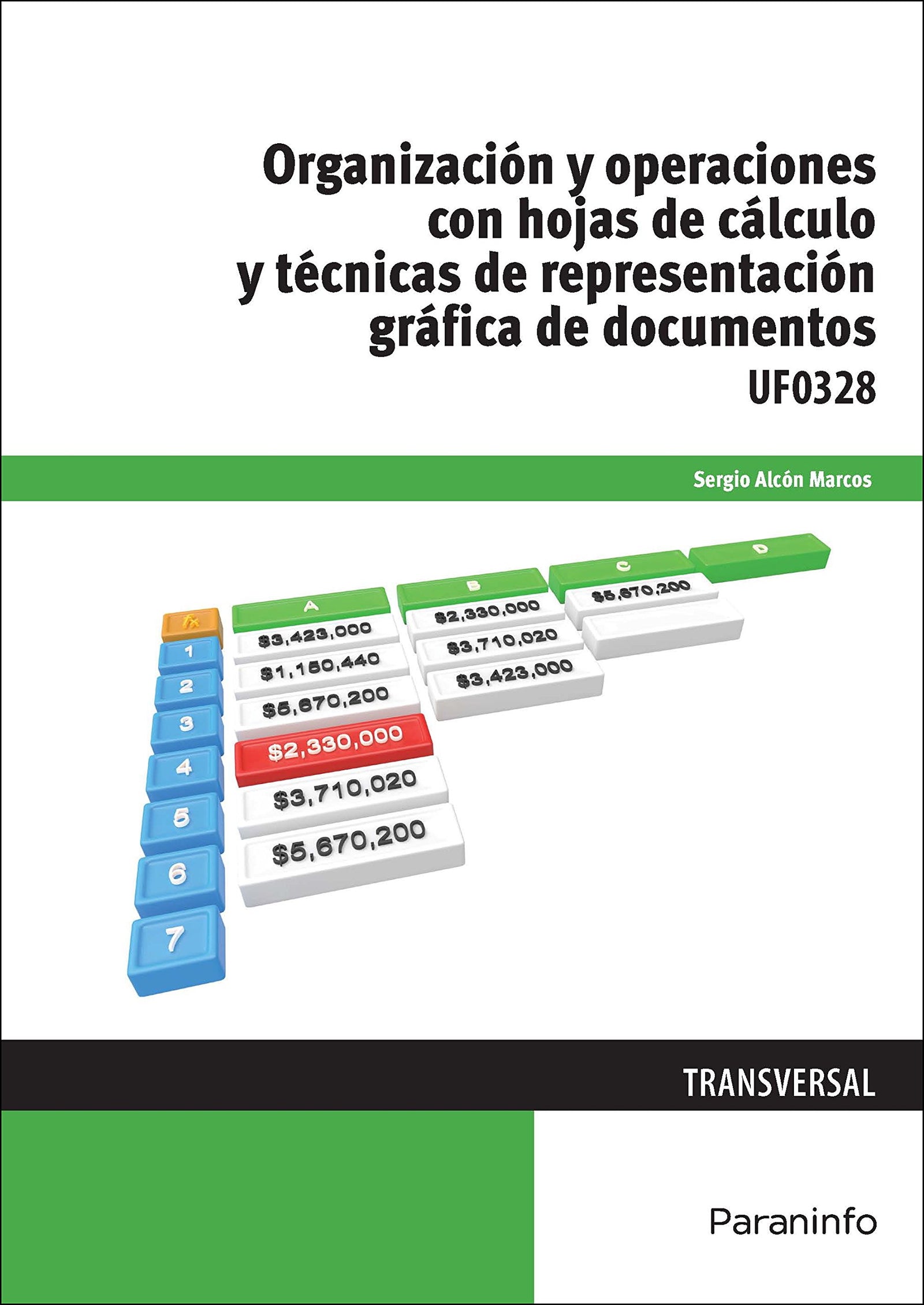 Organización y operaciones con hojas de cálculo y técnicas de representación gráfica en documentos