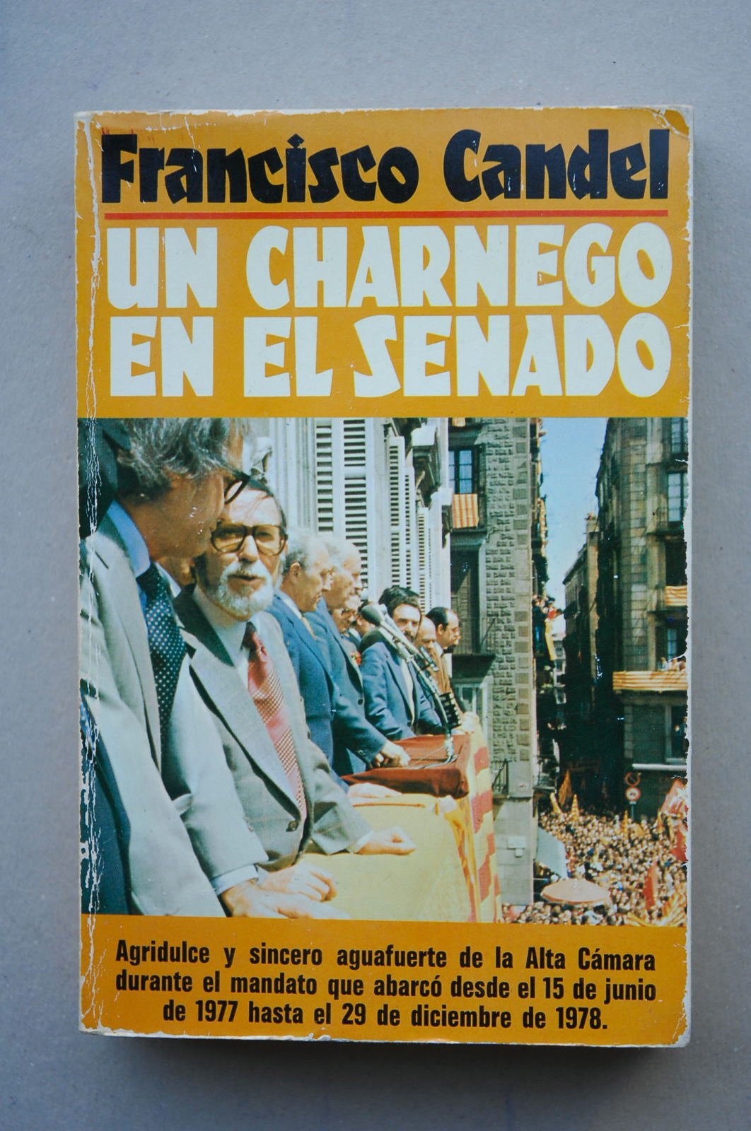 Un charnego en el senado (La vida es r¸o)