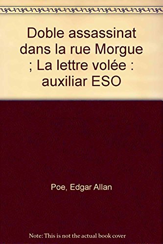 Double assassinat dans la Rue Morgue. Livre + CD (Chat Noir. Lire Et S'entrainer)