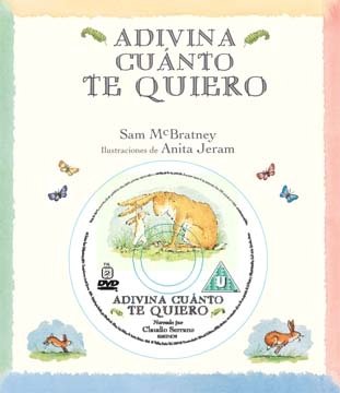 ADIVINA CUANTO TE QUIERO LIBRO+DVD (SIN COLECCION)