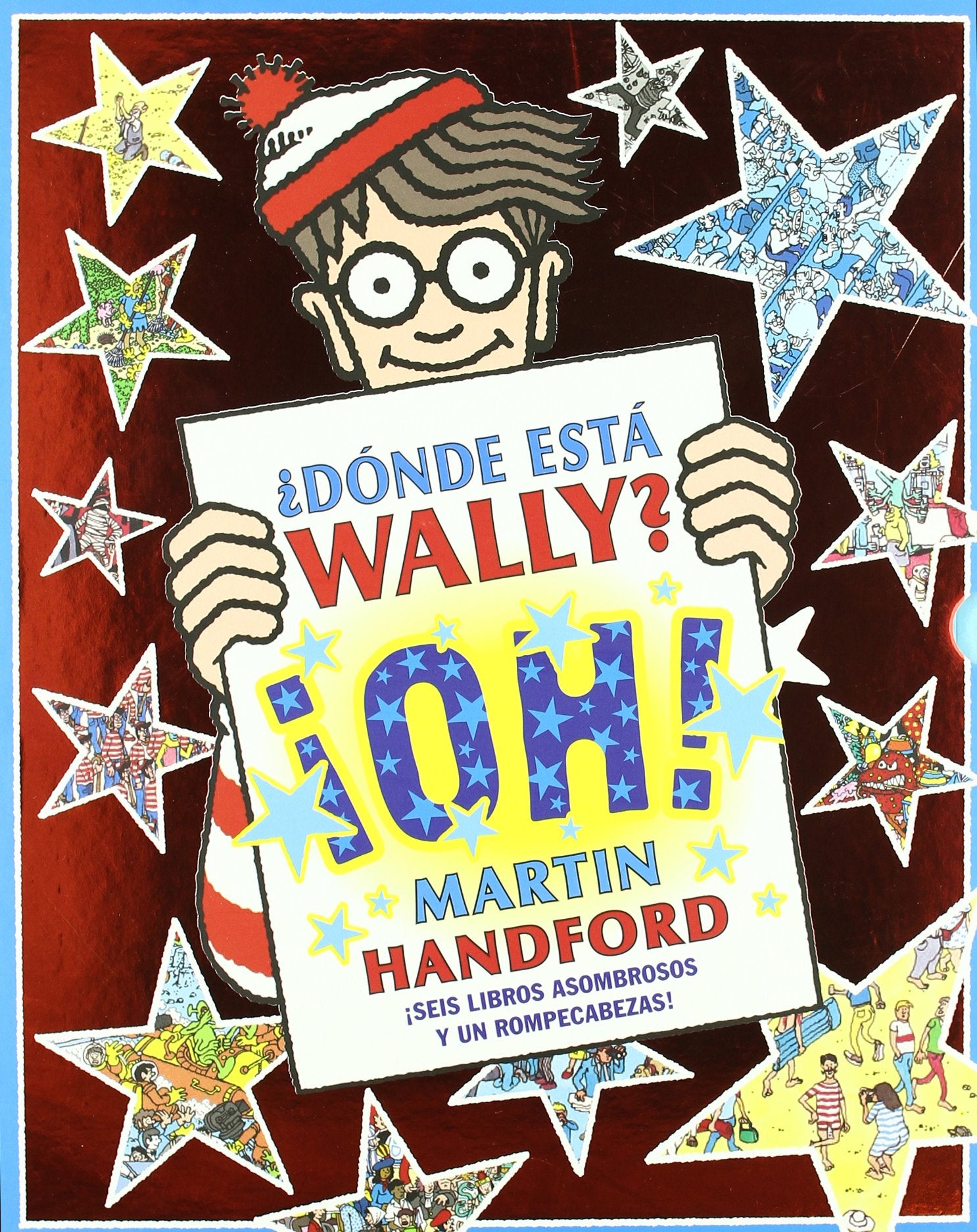 ¿Dónde está Wally? ¡Oh! (Colección ¿Dónde está Wally?): Seis libros asombrosos y un rompecabezas