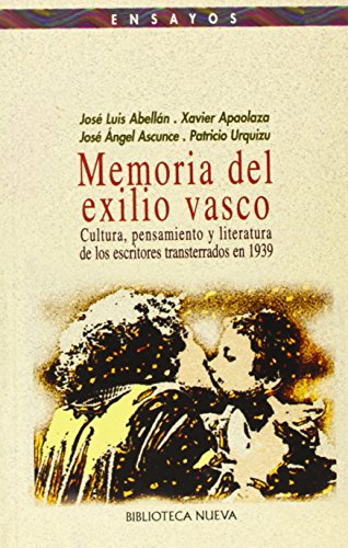 Memoria del exilio vasco: 25 (Ensayo/Pensamiento)