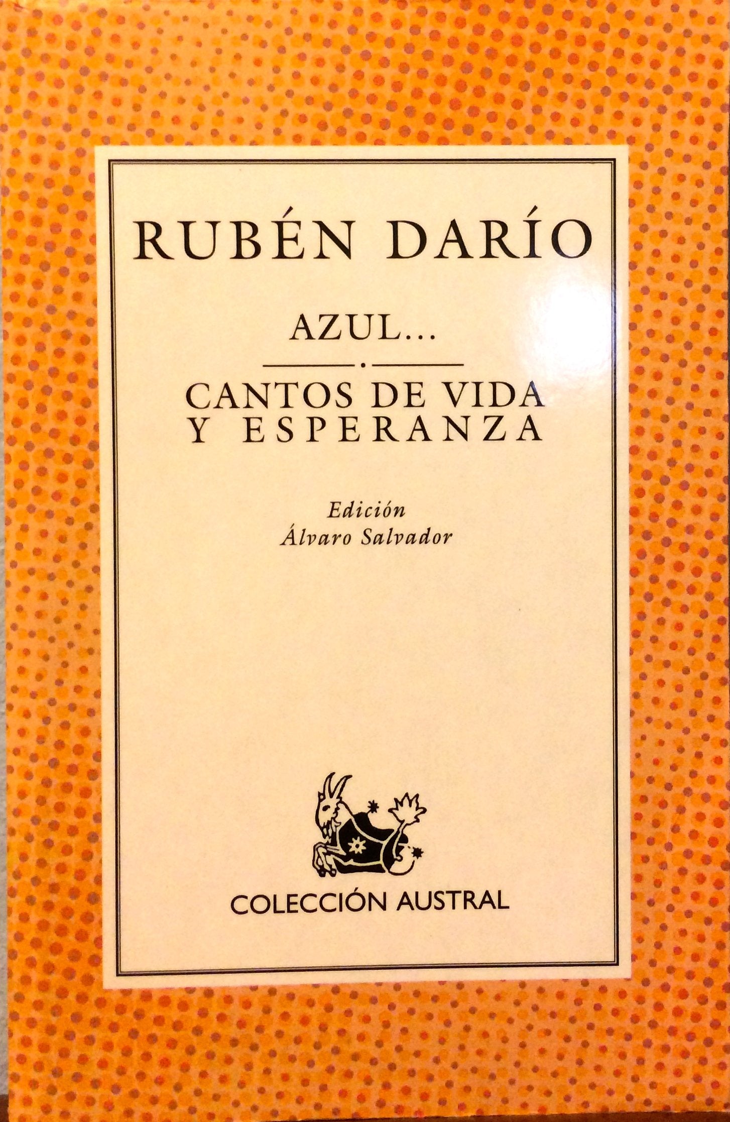 Azul...Cantos De Vida Y Esperanza (en espagnol)