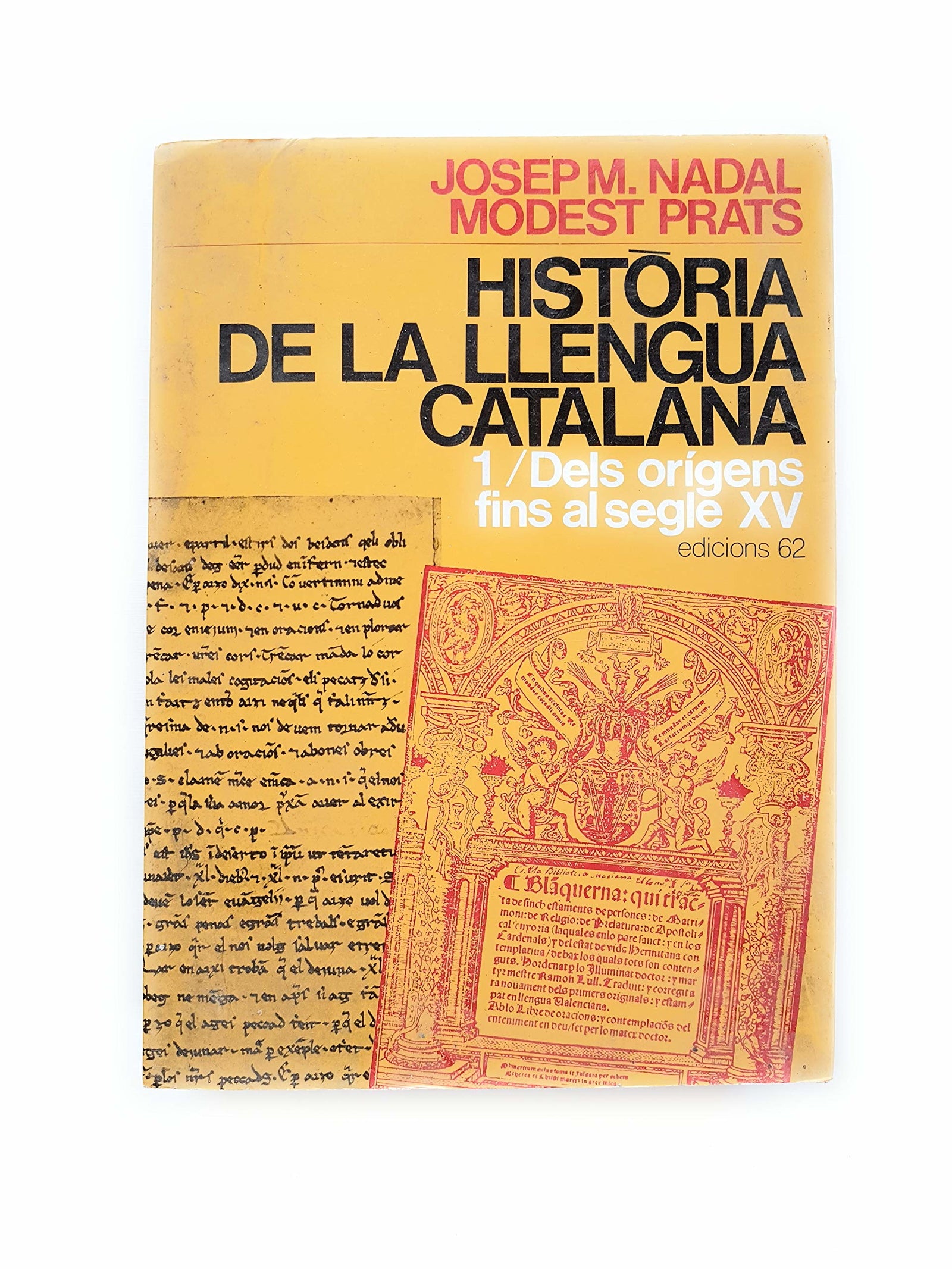 Història de la llengua catalana I.: Dels inicis fins al segle XV (Estudis i Documents)