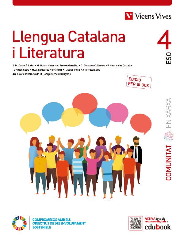 Llengua Catalana i Literatura 4 Catalunya. (Comunitat en Xarxa). Edició per blocs
