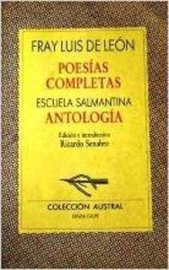 POESIA COMPLETA/ESCUELA SALMANTINA (SIN COLECCION)