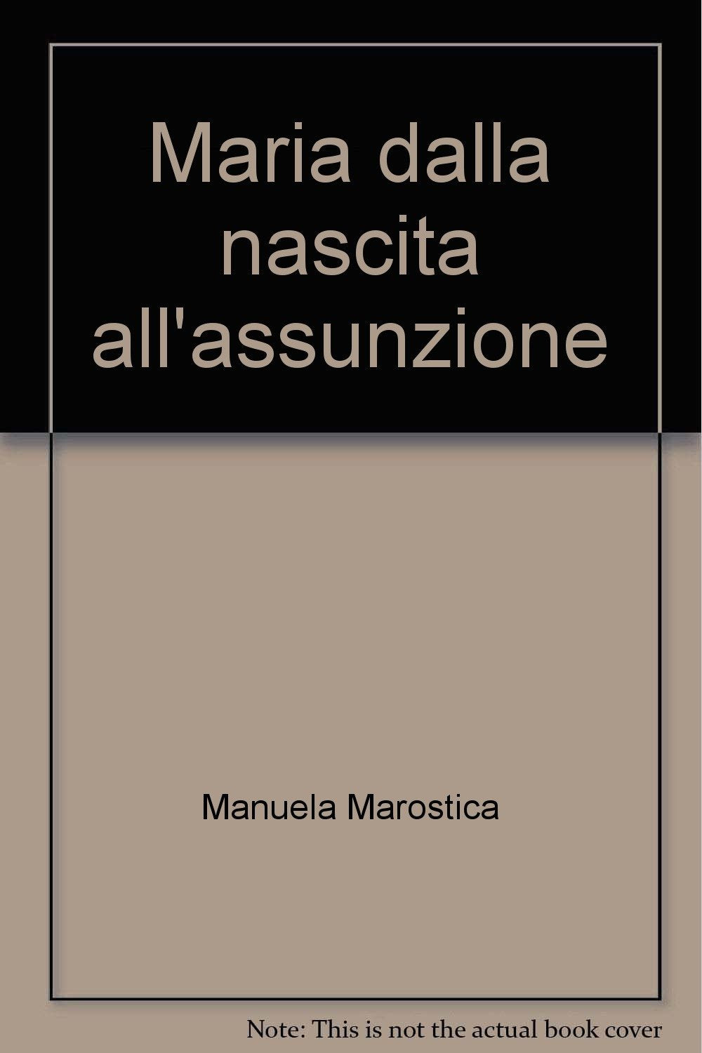 Maria dalla nascita all'assunzione