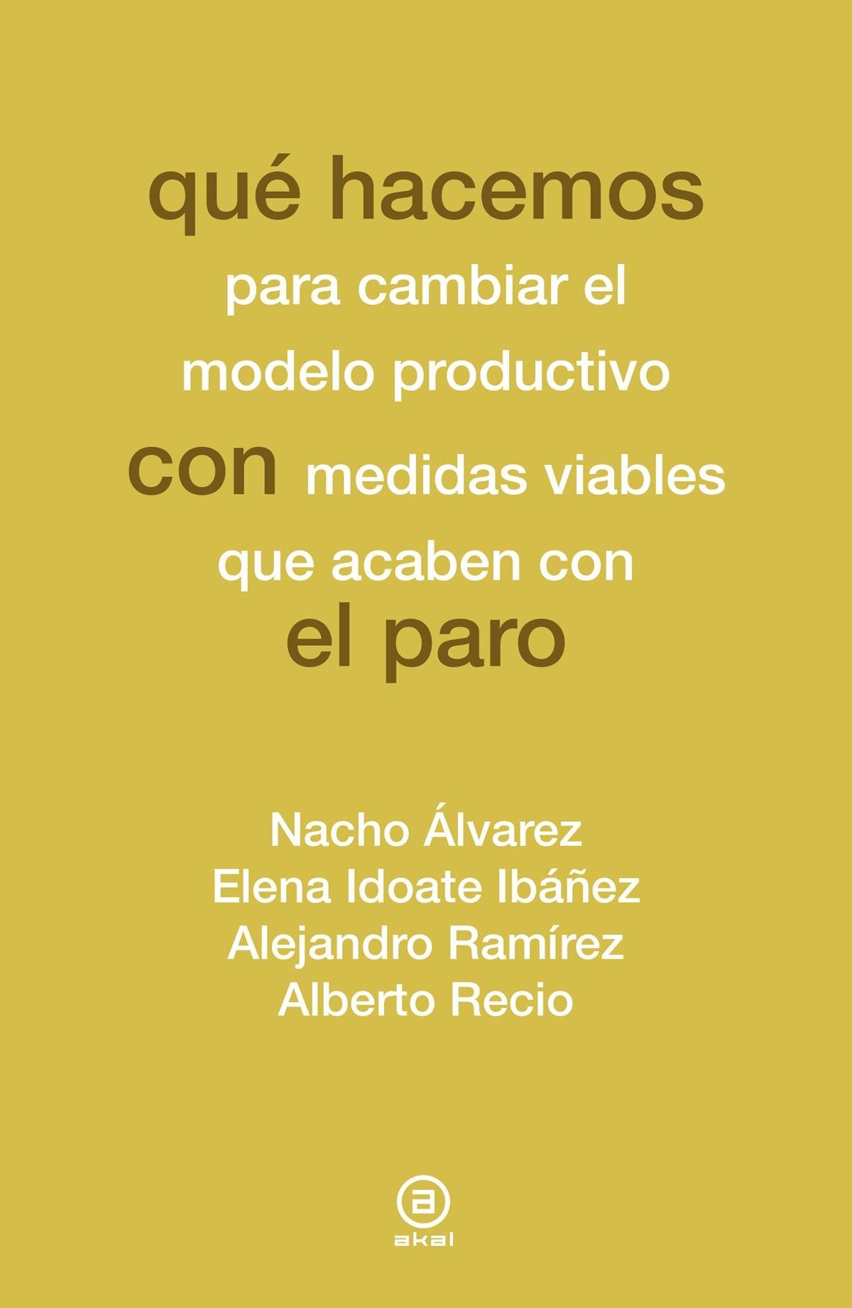 Qué hacemos con el paro: 21