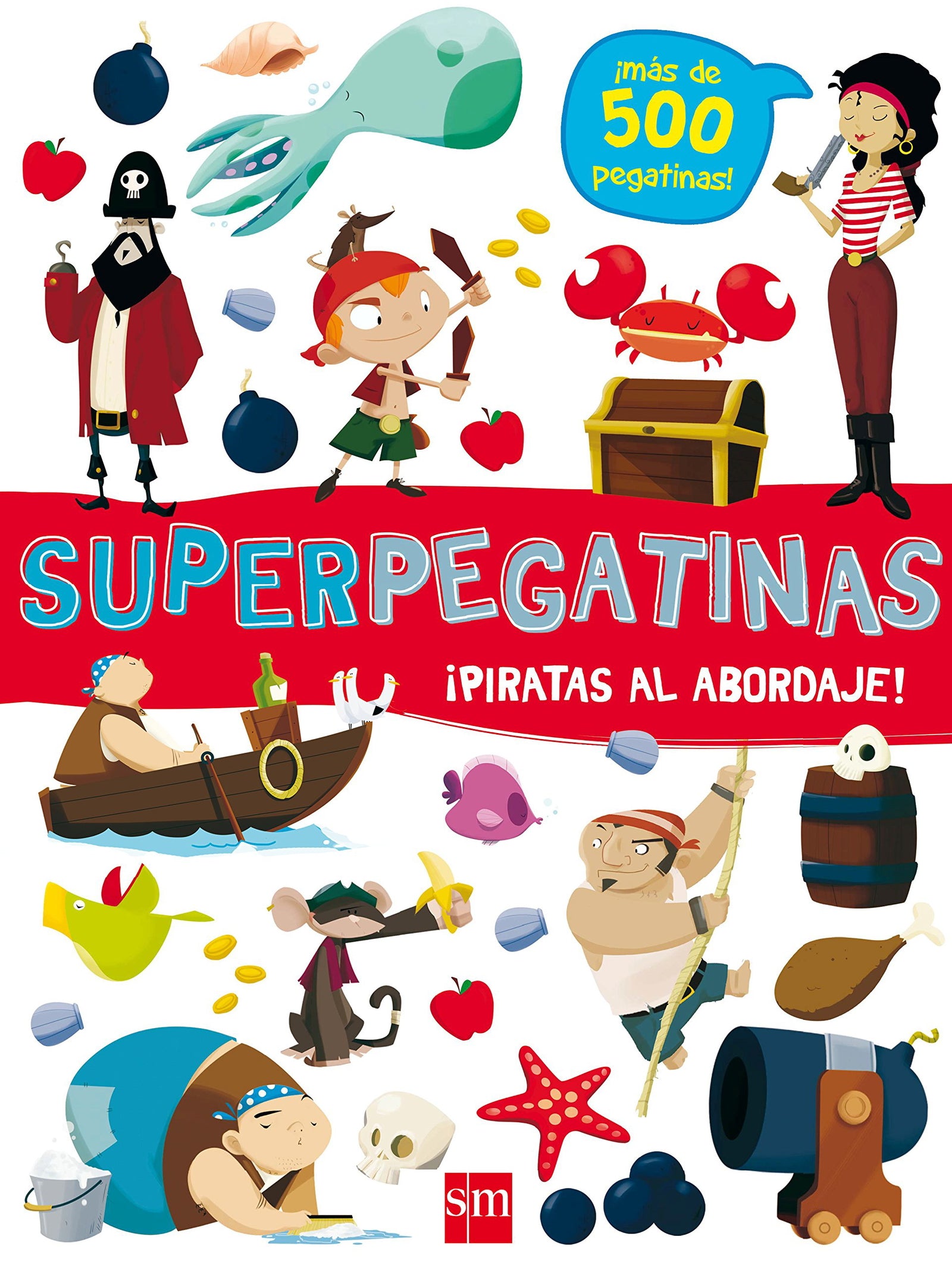 Superpegatinas¡ piratas al abordaje! (Pegatinas)