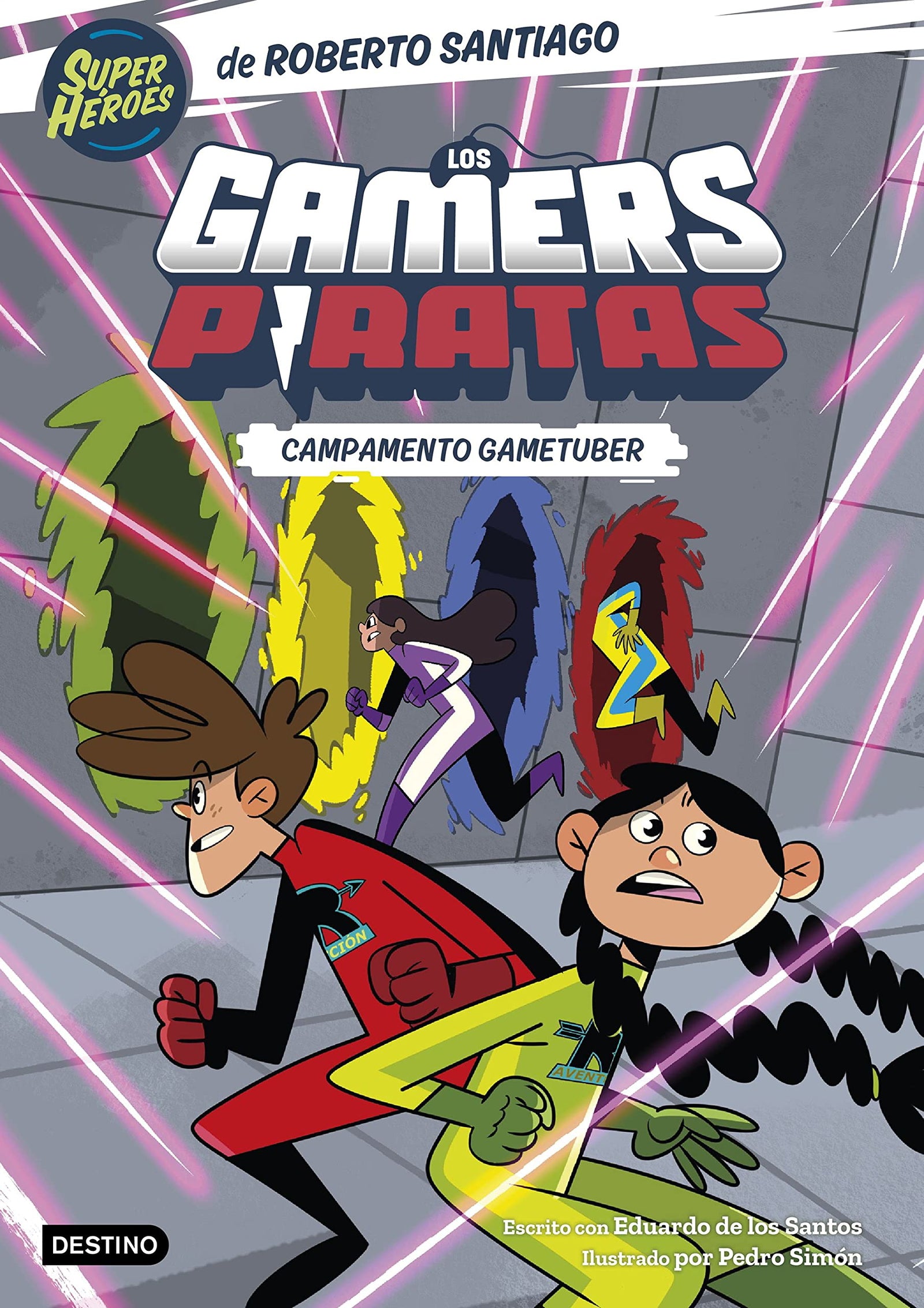 Los Gamers Piratas 2. Campamento gametuber (Superhéroes Roberto Santiago)
