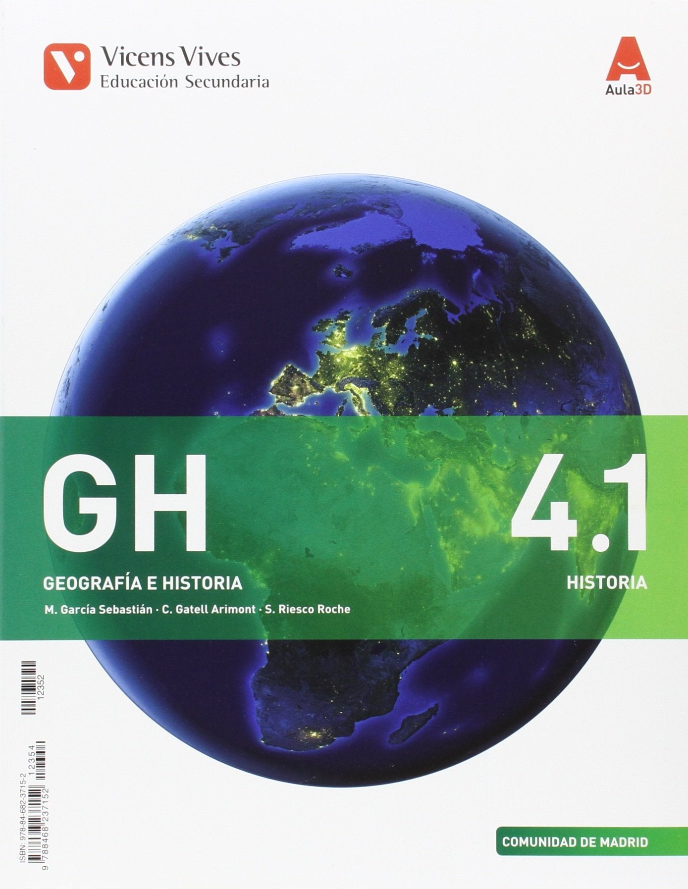 GH 4, Geografía e historia, Educación Secundaria, Comunidad de Madrid. Historia - 9788468237152