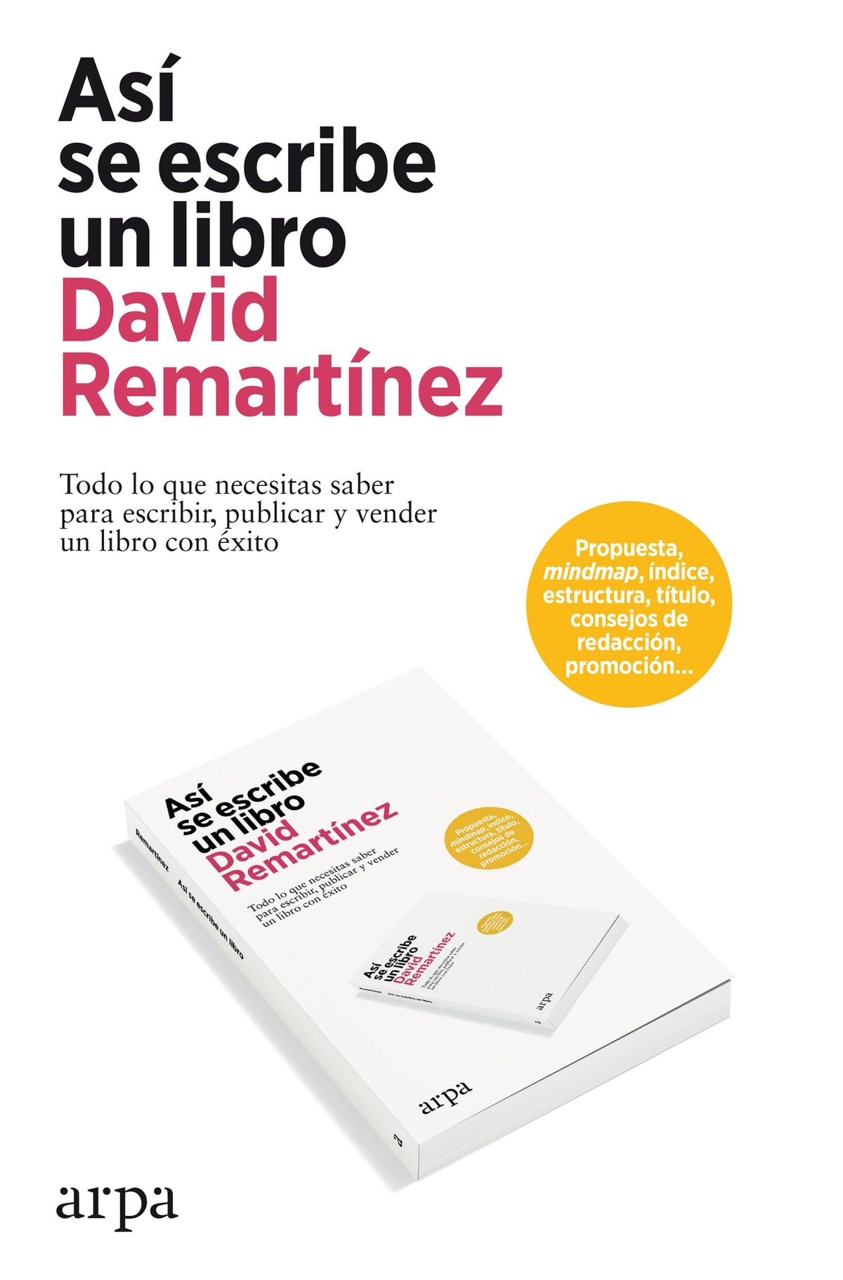 Así se escribe un libro
