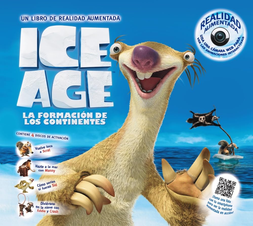 ICE AGE. La formación de los continentes (Larousse - Infantil / Juvenil - Castellano - A Partir De 8 Años - Libros De Realidad Aumentada)