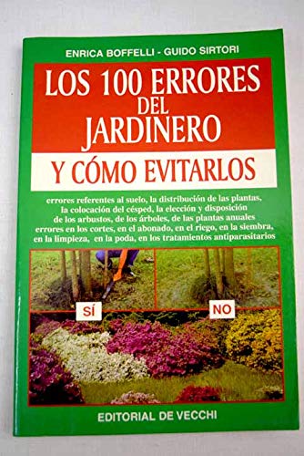 Los cien errores del jardinero y como evitarlos