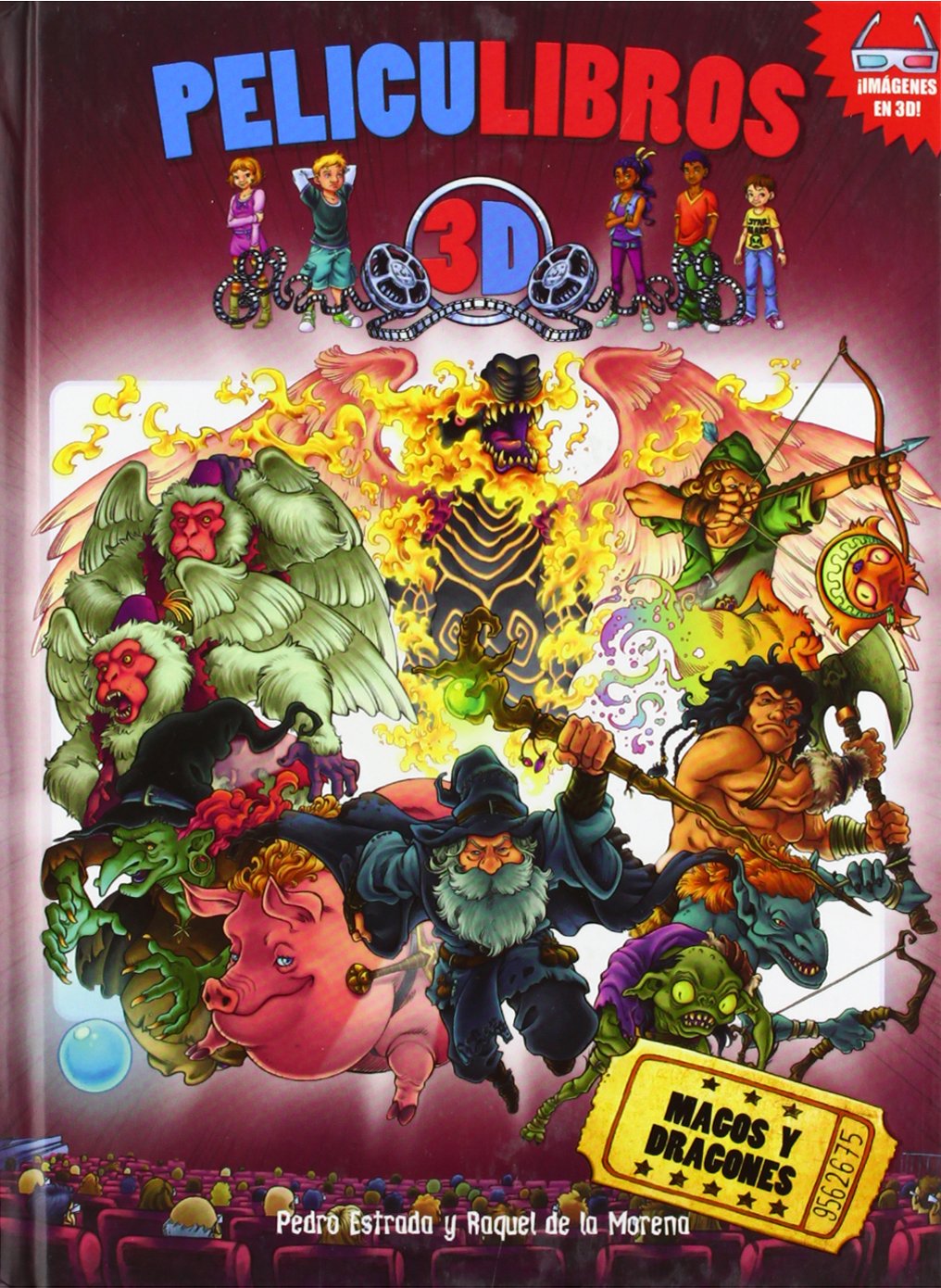 Magos Y Dragones: Peliculibros 3D 3