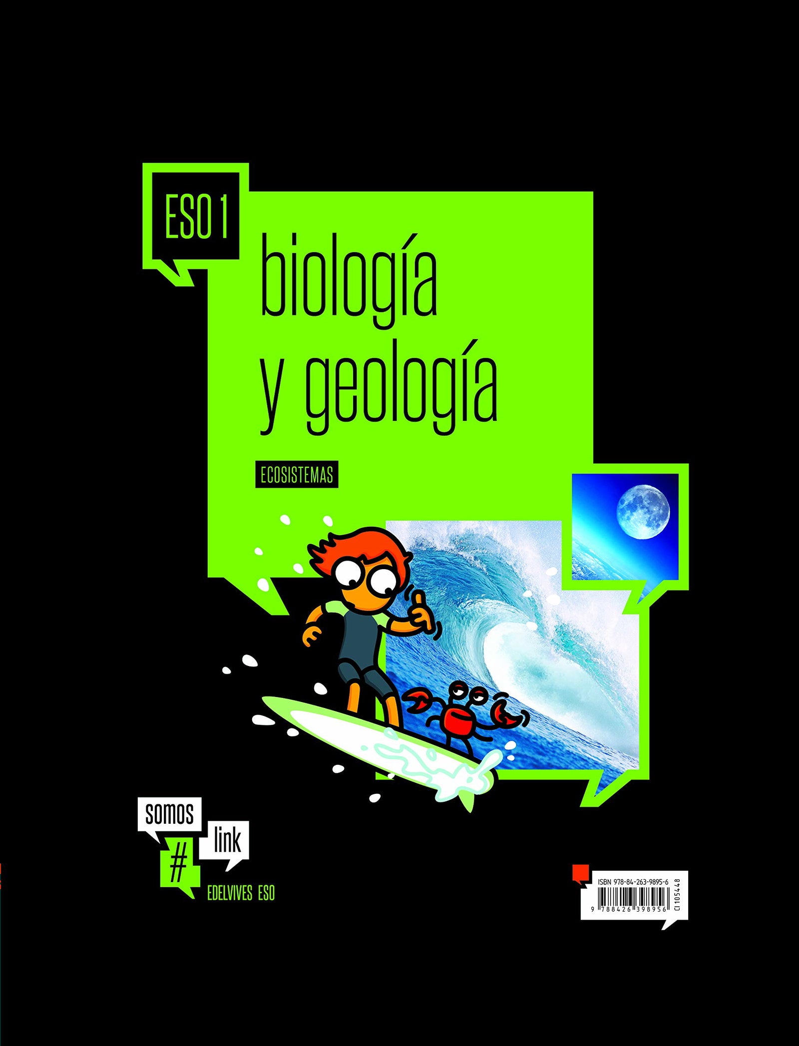 Biología y Geología 1ª ESO ECOSISTEMAS (Tres volumenes) (Somoslink) - 9788426398956