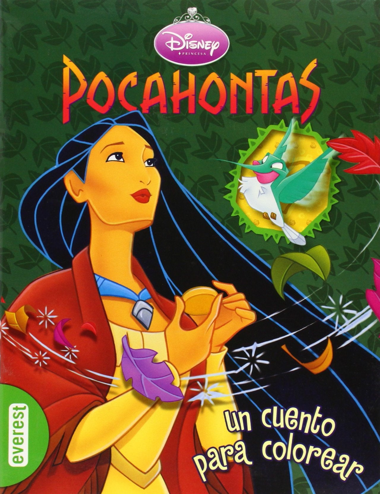 Pocahontas: un cuento para colorear