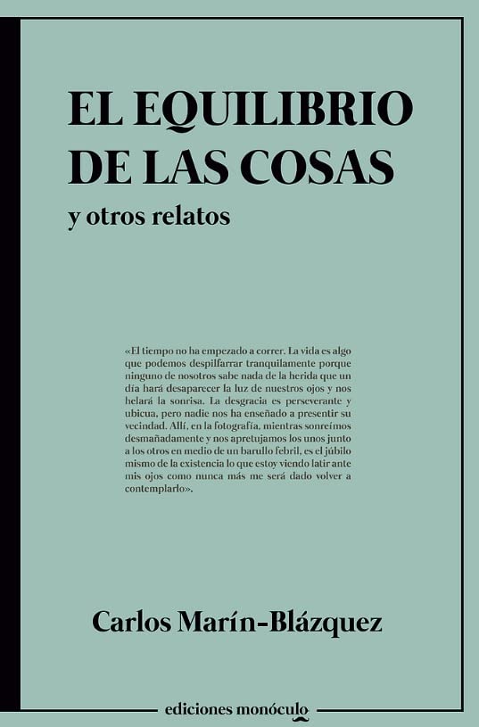 El equilibrio de las cosas y otros relatos