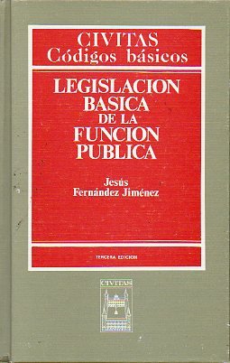 Legislacion basica de la funcion publica
