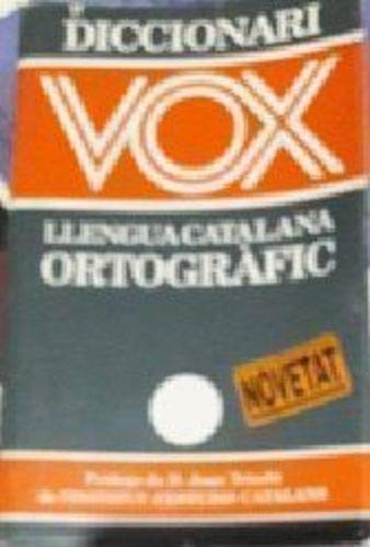 Vox diccionari ortografic de la llengua catalana