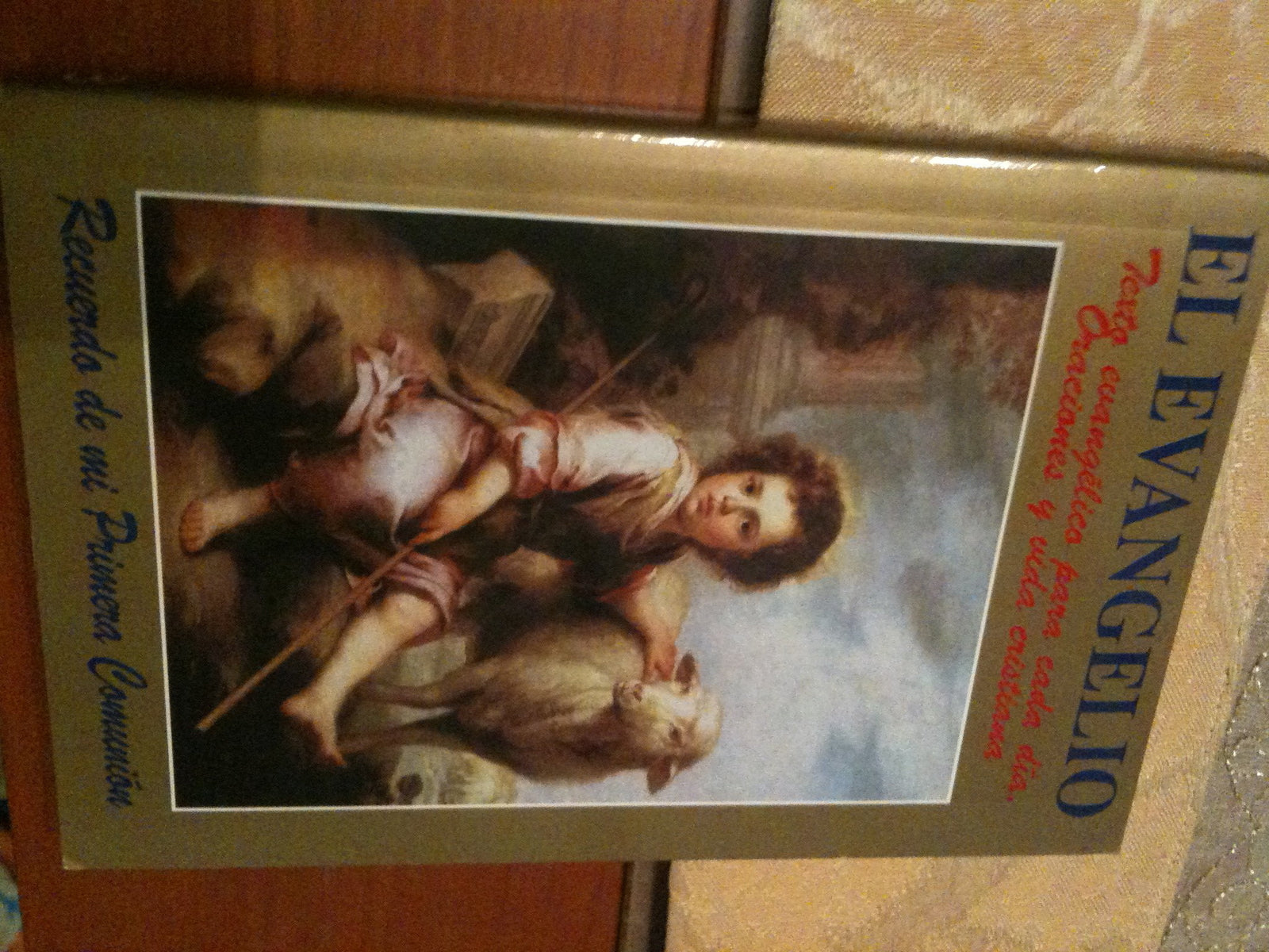 El Evangelio: Recuerdo de mi Primera Comunión