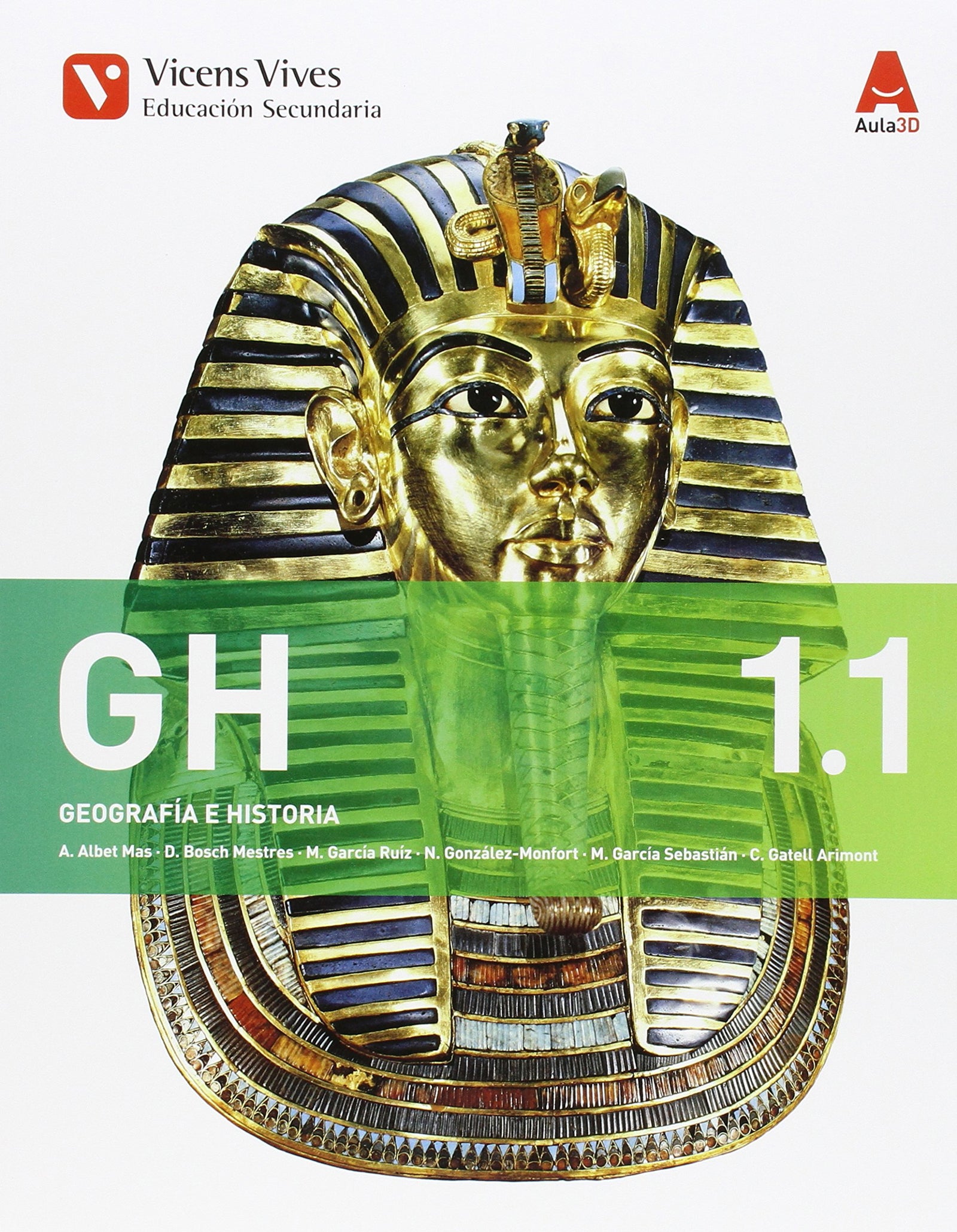 GH 1. Geografía E Historia. Libro 1 Y 2. Aula 3D - 9788468230368 (SIN COLECCION)