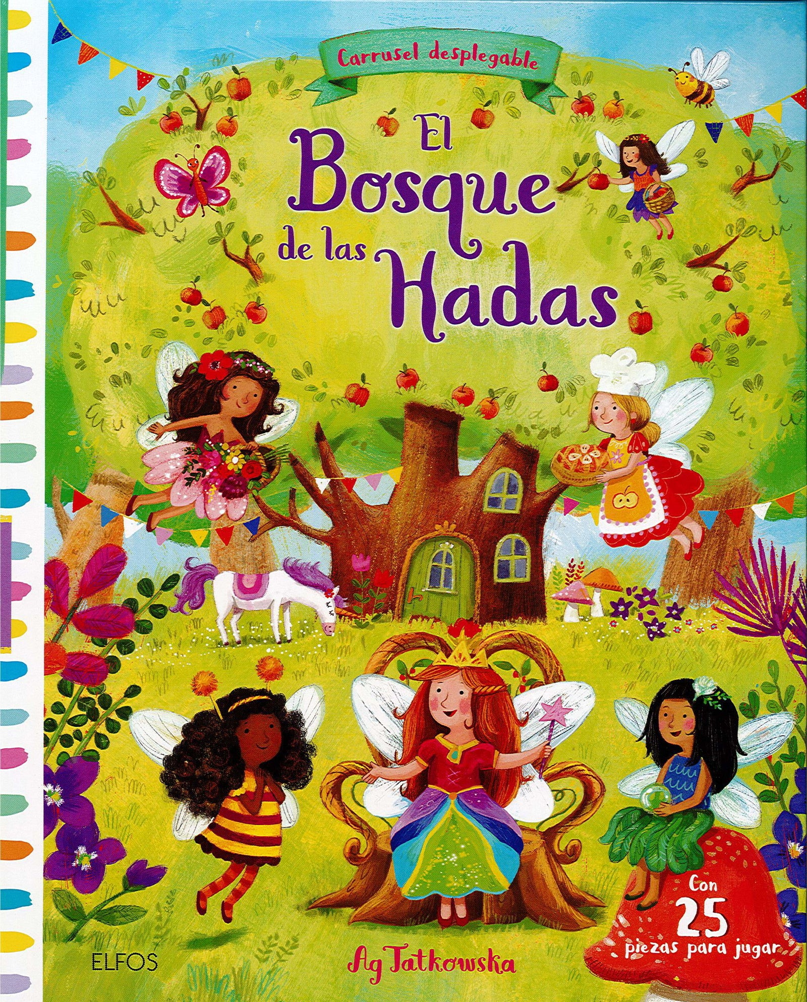 El bosque de las hadas: Carrusel deplegable con tres escenarios mágicos (BLUME)