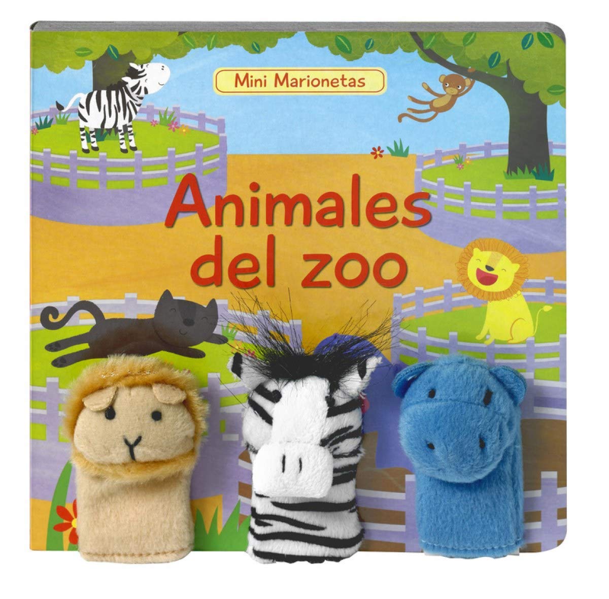 Animales del zoo (Minimarionetas)