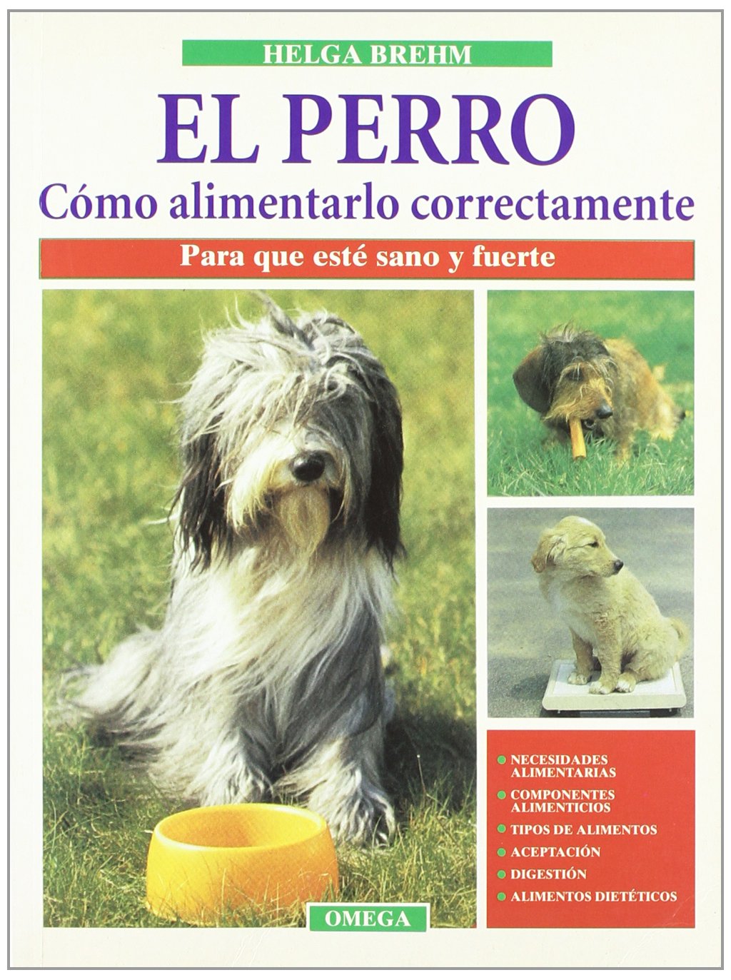 EL PERRO. COMO ALIMENTARLO CORRECTAMENTE (GUIAS DEL NATURALISTA-ANIMALES DOMESTICOS-PERROS)