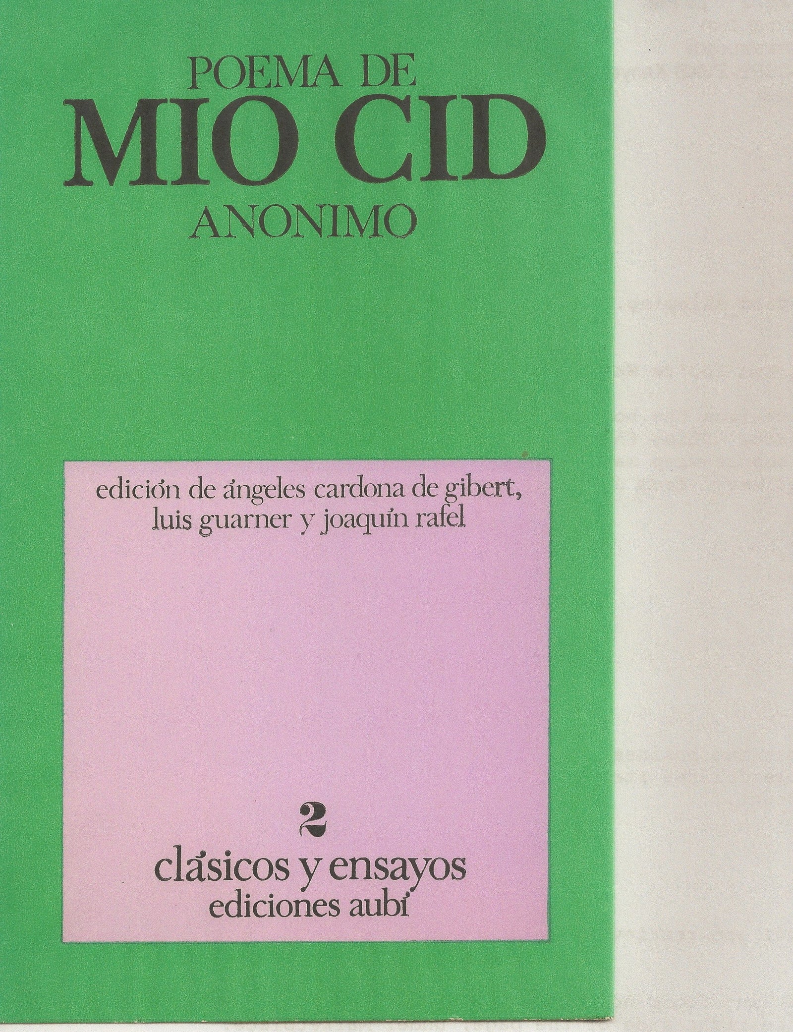Poema de Mio Cid