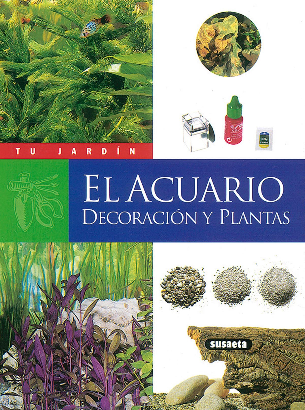 El acuario. Decoración y plantas