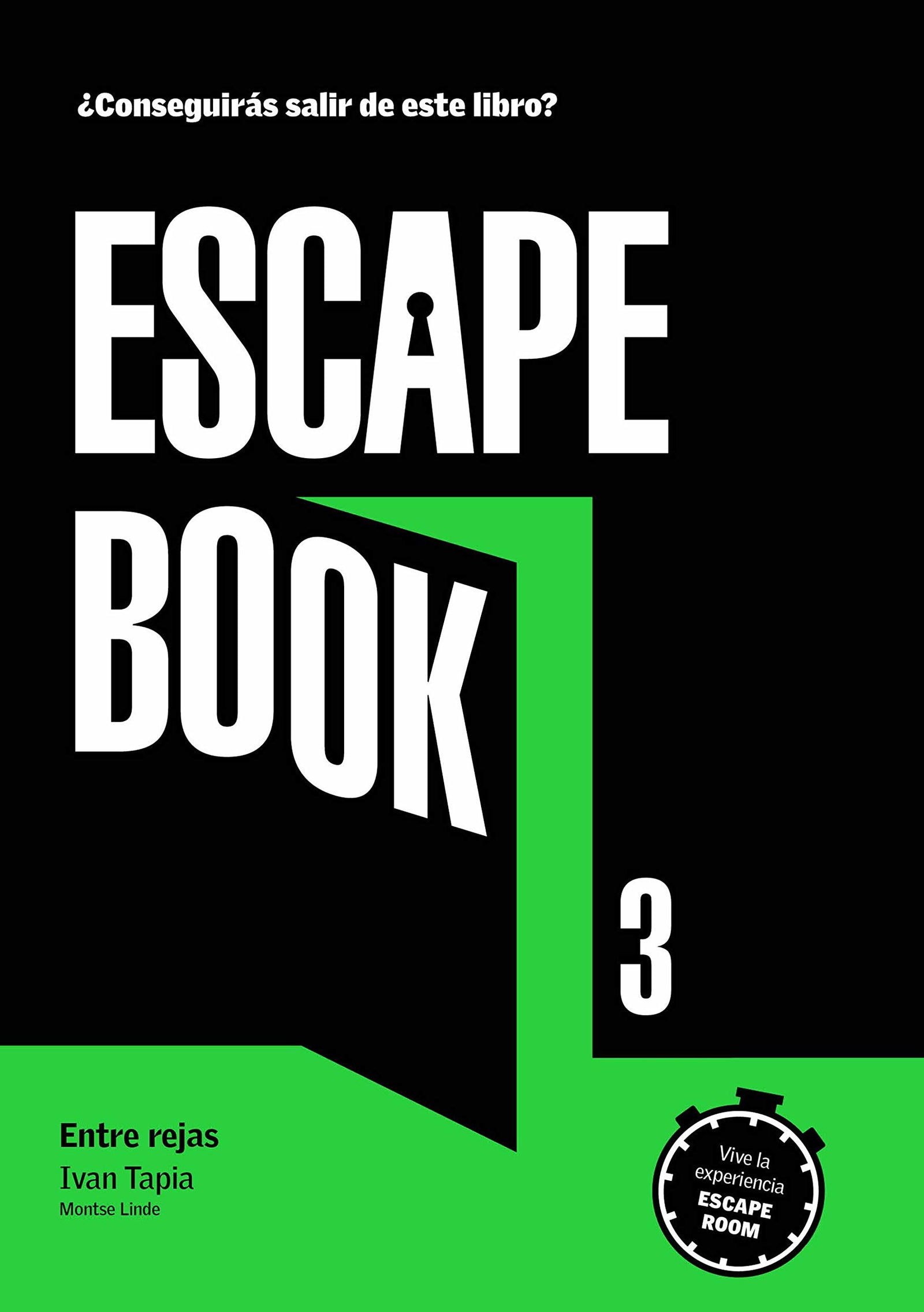 Escape book 3: Entre rejas (Libro interactivo)