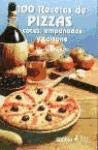 100 RECETAS PIZZAS COCAS EMPANADAS