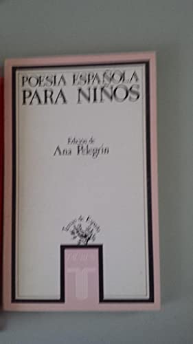 Poesia Española Para Niños Tem082