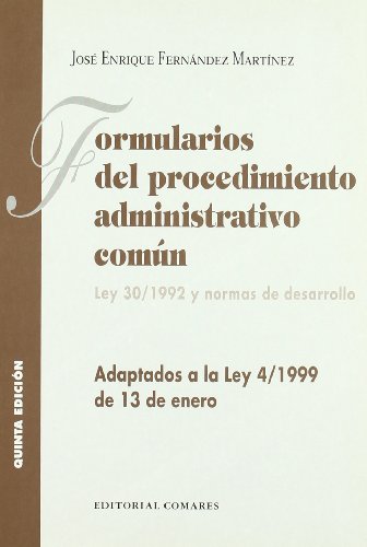 FORMULARIOS DEL PROCEDIM.ADMINISTRATIVO (SIN COLECCION)