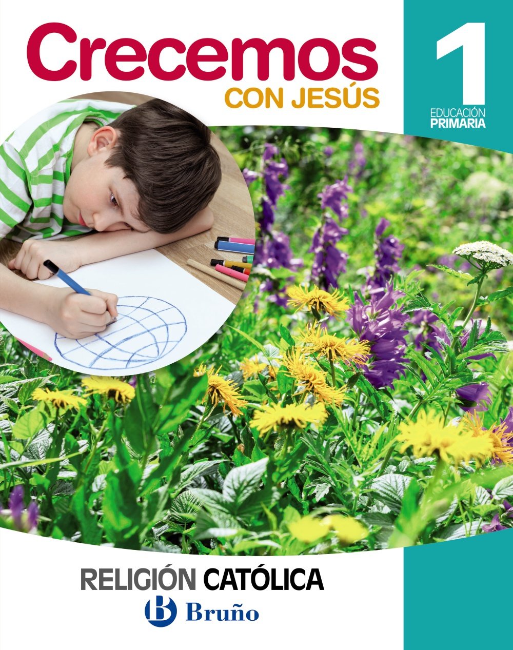 Religión católica Crecemos con Jesús 1 Primaria - 9788469610268 (1º Primaria)