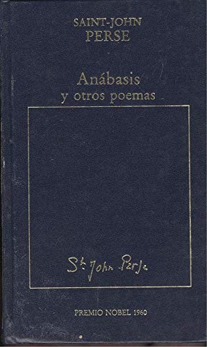 Anábasis y otros poemas