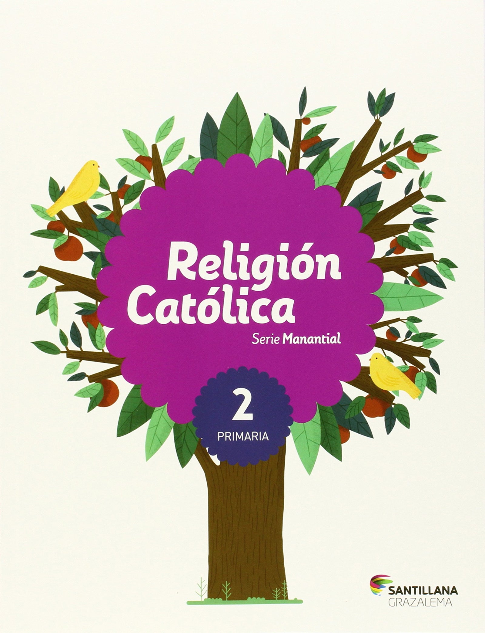 RELIGION CATOLICA SERIE MANANTIAL 2 PRI - 9788483055663