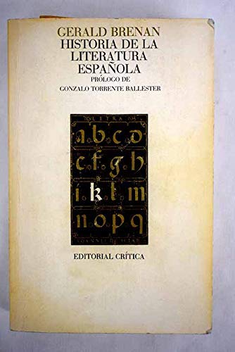 Historia de la literatura española