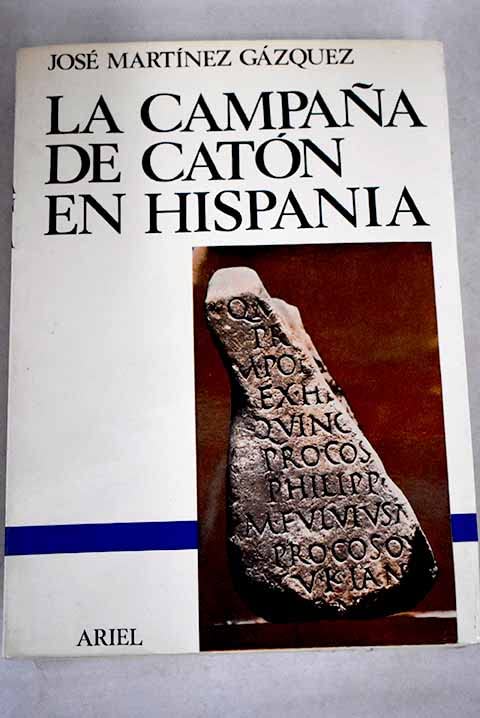 La campaña de Catón en Hispania