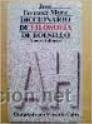 Diccionario de filosofia de bolsillo I