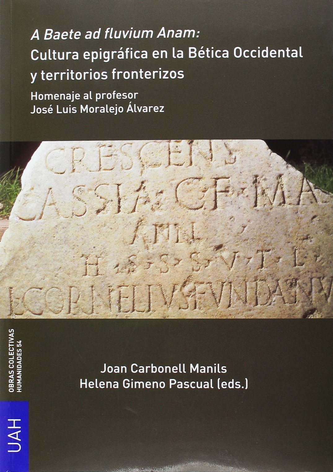 A Baete ad fluvium Anam: Cultura epigráfica en la Bética Occidental y territorios fronterizos: Homenaje al profesor José Luis Moralejo Álvarez: 24 (Obras Colectivas Humanidades)