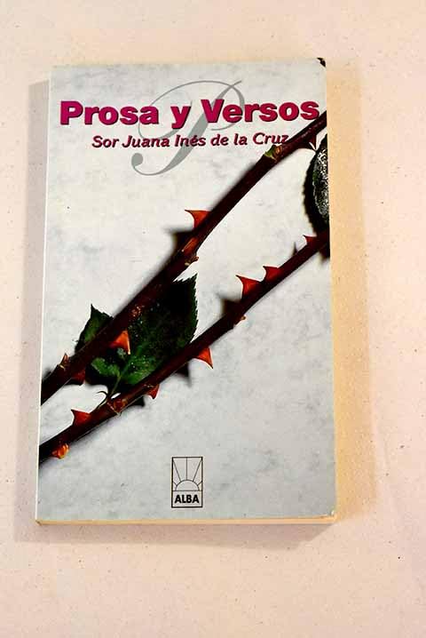 Prosa y versos / Prose and Poetry