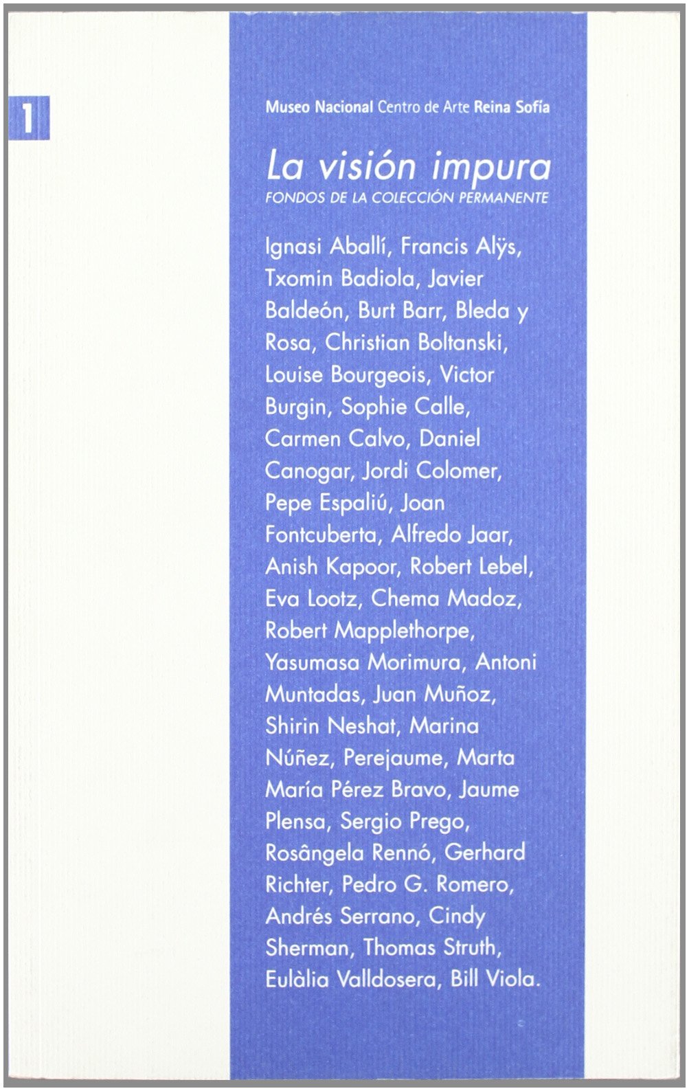 La visión impura. Fondos de la colección permanente: Fondos de La Coleccion Permanente: Museo Nacional Centro de Arte Reina Sofia, 14 de Febrero a 11 de Septiembre de 2006 (CATALOGOS Y MONOGRAFIAS)
