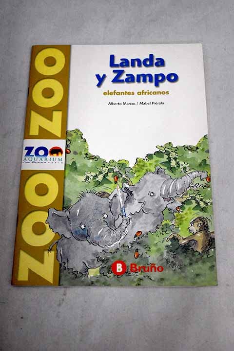 LANDA Y ZAMPO,ELEFANTES AFRICANOS (SIN COLECCION)
