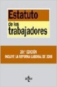 ESTATUTO DE LOS TRABAJADORES 06 (SIN COLECCION)